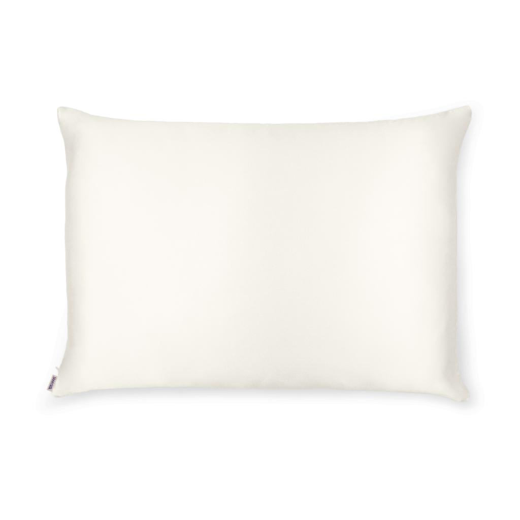 Off White Silk Pillowcase  - Queen Size - Zippered